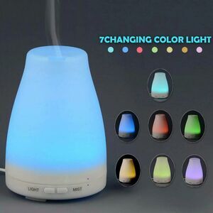 Essential Oil Aroma Diffuser Aromatherapy LED Ultrasonic Humidifier Air Purifier